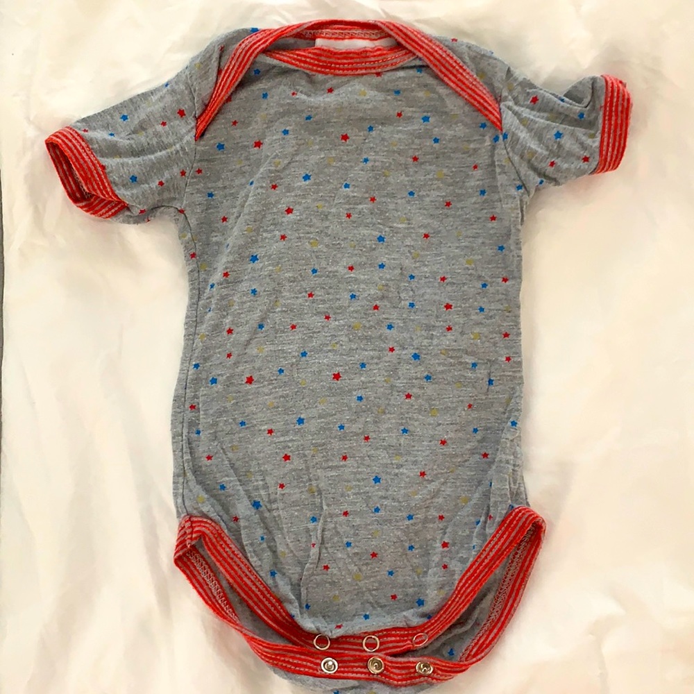 Kumquat toddler stars super soft jersey onesie